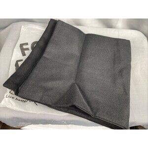 2 Black Throw Pillow Covers 26x26"  Farmhouse Decorative Foindtower